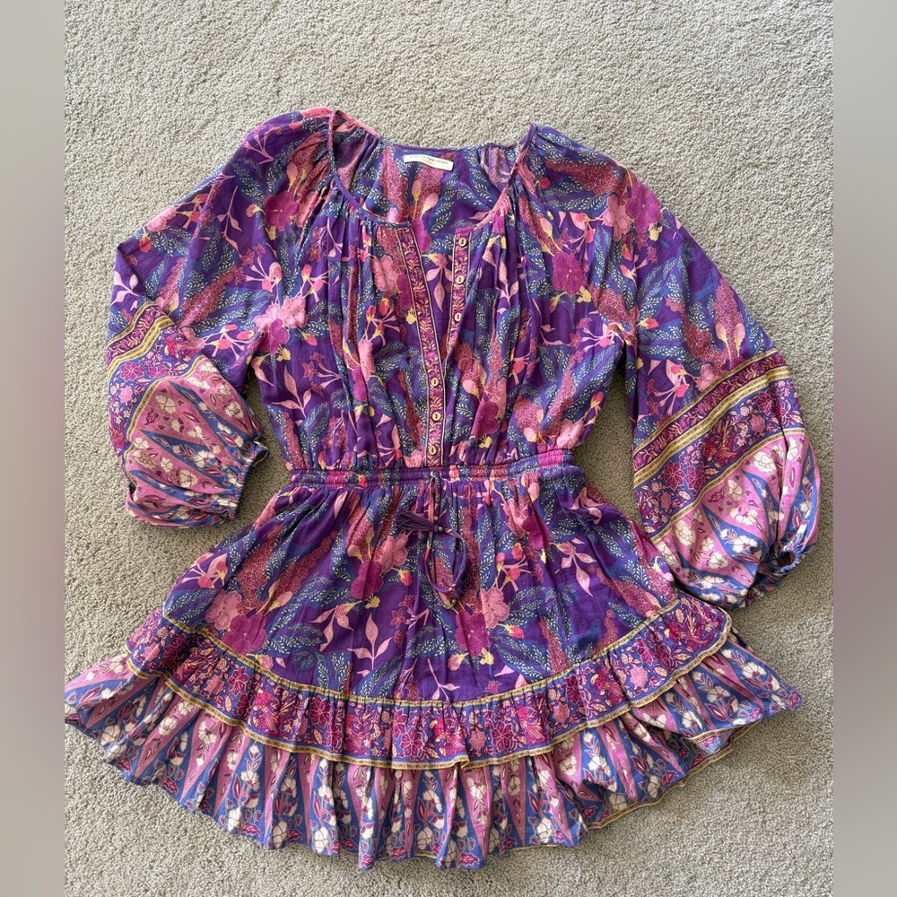 SPELL Bianca Long Sleeve Playdress - S - Picture 4 of 9